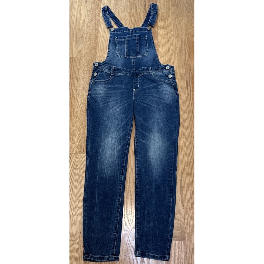 Wallflower Stretch Bib Overalls Jean Junior's Size Large Overall Jeans